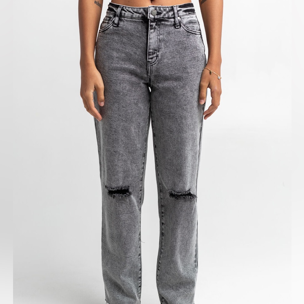 RSQ Womens High Rise Straight Leg Jeans